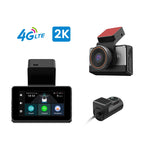 Dashcam 4G 2K Doble Lente | GPS, WiFi, Video en Vivo desde el Celular y ADAS