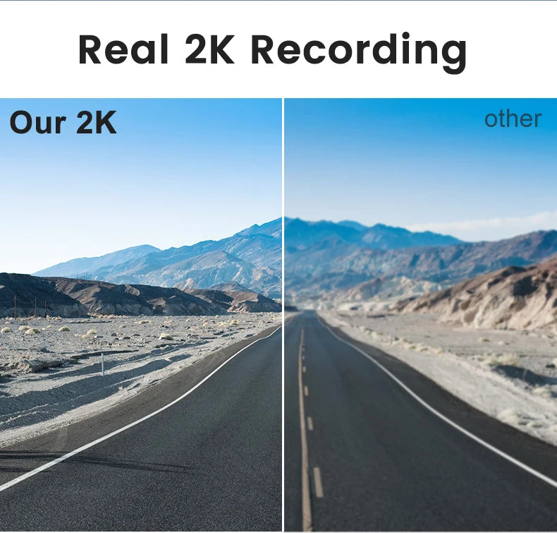 Dashcam 4G 2K Doble Lente | GPS, WiFi, Video en Vivo desde el Celular y ADAS