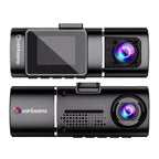 Dashcam Full HD 1080P Doble Lente | Visión Nocturna, GPS y Monitor de Estacionamiento