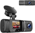 Dashcam Full HD 1080P Doble Lente | Visión Nocturna, GPS y Monitor de Estacionamiento