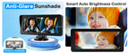 Cámara para Bebés en Auto | Doble Lente, Pantalla 7" Split Screen, 1080P AHD y Visión Nocturna