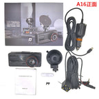 Grabadora de Conducción Triple Lente HD 1080P con WiFi y Visión Nocturna