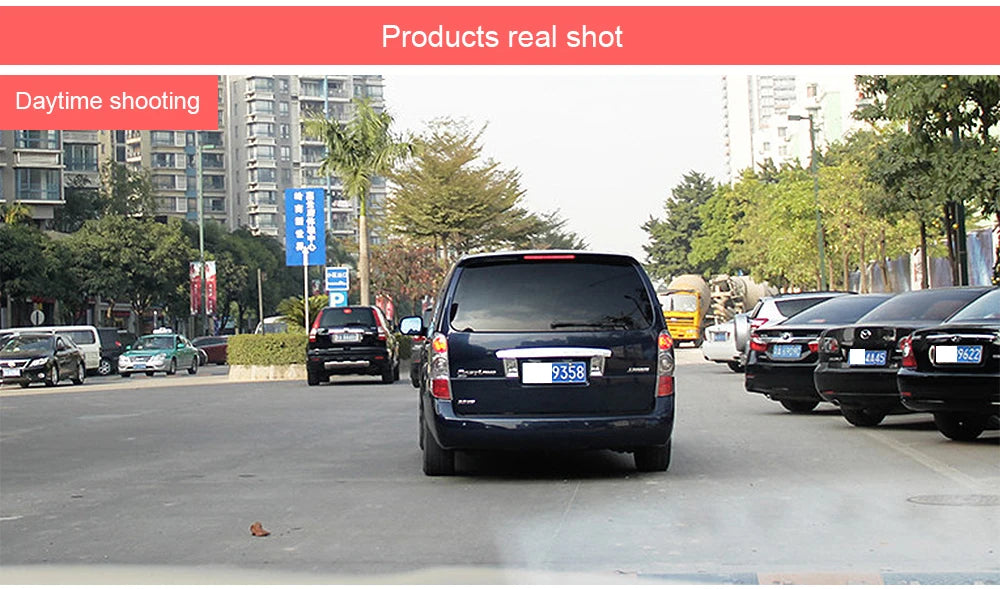 Dashcam 1080P con 2 o 3 Cámaras | Visión Nocturna, G-Sensor y Monitor de Estacionamiento