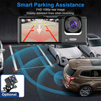 Cámara de salpicadero para coches, aplicación WIFI, DVR para coche, cámara frontal de 2/3 lentes, grabadora de vídeo, cámara de visión trasera para vehículo, caja negra, accesorios para coche