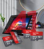 Tarjeta de Memoria SanDisk para Dashcam – 32GB / 64GB / 128GB / 256GB Clase 10