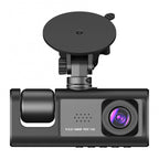 Triple Lens Car Dash Cam with WiFi Connectivity